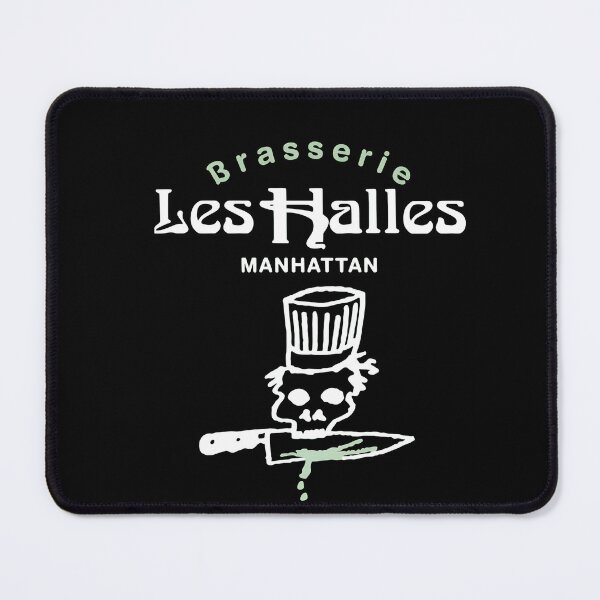 Item preview, Brasserie Less Halless Manhattans Chef Skull Knife designed and sold by FrogBox-Studio.