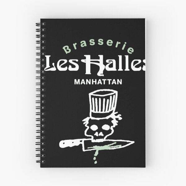 Item preview, Brasserie Less Halless Manhattans Chef Skull Knife designed and sold by FrogBox-Studio.