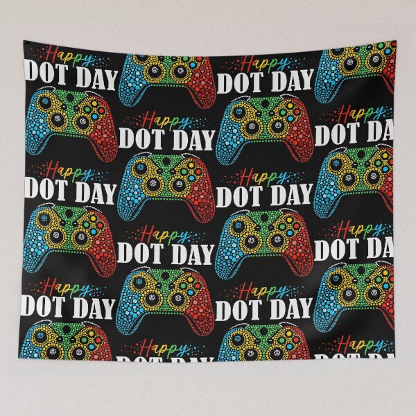 Item preview, Happy Dot Day Gamer Controller Polka Dot Celebration designed and sold by OddPopARt.