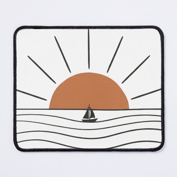 Item preview, Golden Horizon – Minimal Ocean Sunset designed and sold by meghnad.