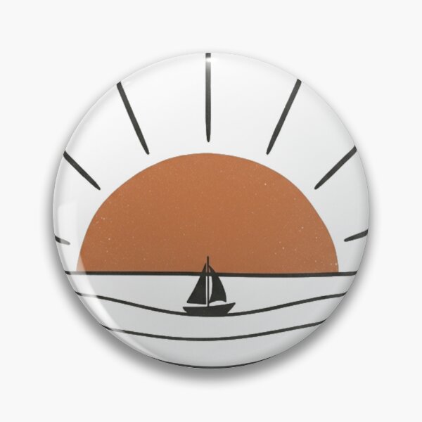 Item preview, Golden Horizon – Minimal Ocean Sunset designed and sold by meghnad.