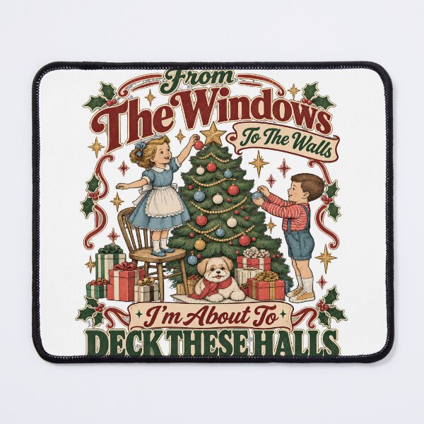Item preview, Funny Christmas Tshirts From The Windows To The Walls I'm About To Womens Christmas Christmas designed and sold by welshverniceABC.