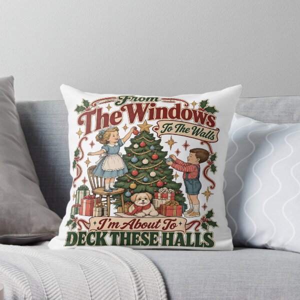Item preview, Funny Christmas Tshirts From The Windows To The Walls I'm About To Womens Christmas Christmas designed and sold by welshverniceABC.