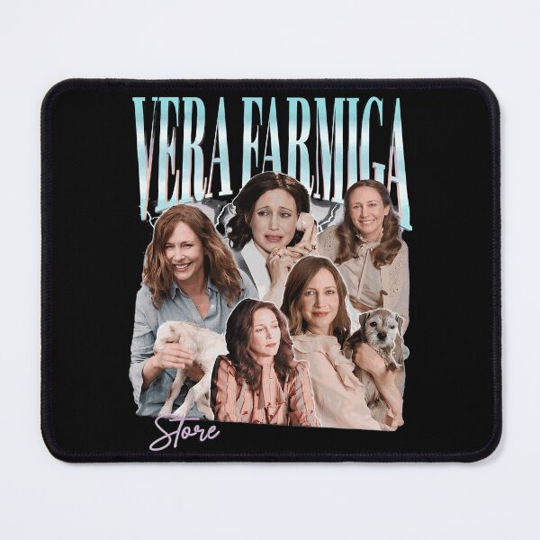 Item preview, Vera Farmiga Retro Vintage Collage designed and sold by auGotchy18.