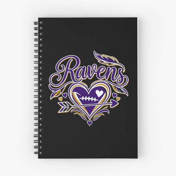 Item preview, Ravens Heart and Arrow Football Fan Game Day designed and sold by OddPopARt.