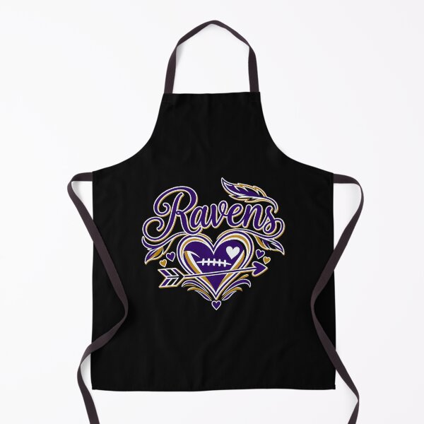 Item preview, Ravens Heart and Arrow Football Fan Game Day designed and sold by OddPopARt.