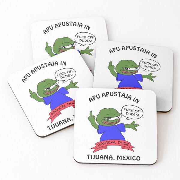 Item preview, Apu Apustaja In Tijuana Mexico Radical Dude Meme designed and sold by HellFrogsart.