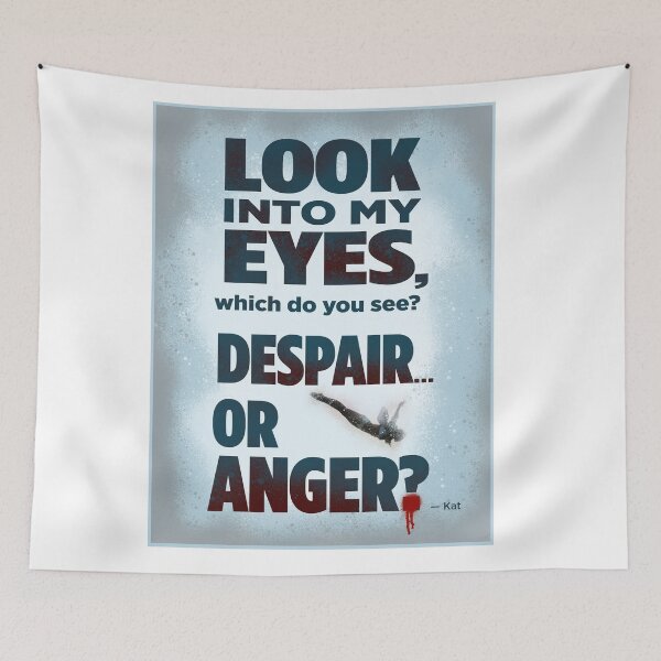 Item preview, TENET — Kat Barton Dive, Despair or Anger? designed and sold by widdart.