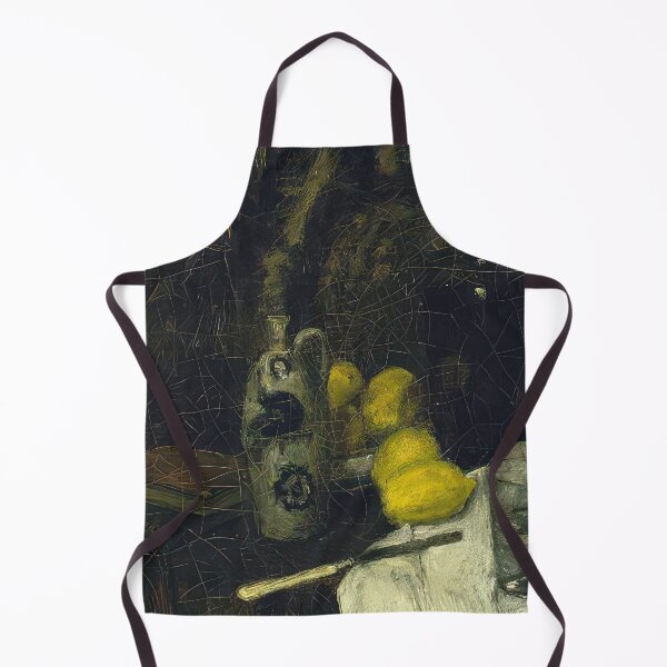 Item preview, Lemons and bottle of dutch gin 1896 designed and sold by VeilOfPigments.