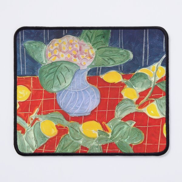 Item preview, Lemons and saxifrages 1943 designed and sold by VeilOfPigments.