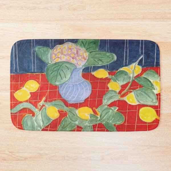 Item preview, Lemons and saxifrages 1943 designed and sold by VeilOfPigments.