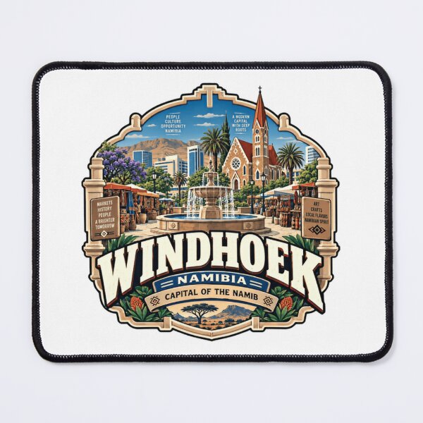 Item preview, Windhoek Namibia Capital Of The Namib Travel Souvenir Destination designed and sold by Star3NowForMe.