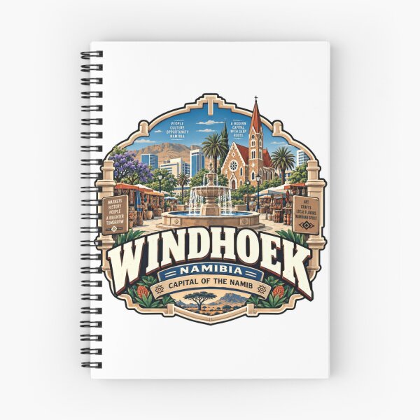 Item preview, Windhoek Namibia Capital Of The Namib Travel Souvenir Destination designed and sold by Star3NowForMe.