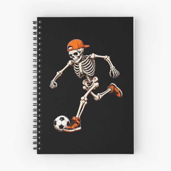 Item preview, Skeleton Playing Soccer Sports Halloween Boys Kids designed and sold by OddPopARt.