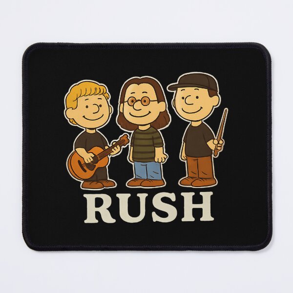 Item preview, Rush X Peanuts - Geddy Lee Lifeson-Peart Rush Rush Tour 2026 designed and sold by codiconxe.