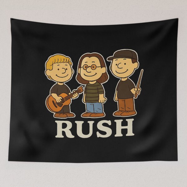 Item preview, Rush X Peanuts - Geddy Lee Lifeson-Peart Rush Rush Tour 2026 designed and sold by codiconxe.