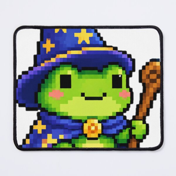 Item preview, Cute Pixel Frog Wizard designed and sold by Nol1ytv.