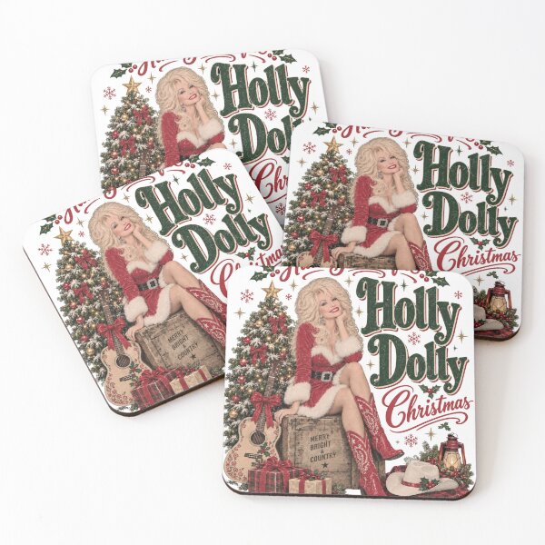 Item preview, Funny Christmas Tshirts Have A Holly Dolly Christmas Dolly Parton Country Music designed and sold by welshverniceABC.