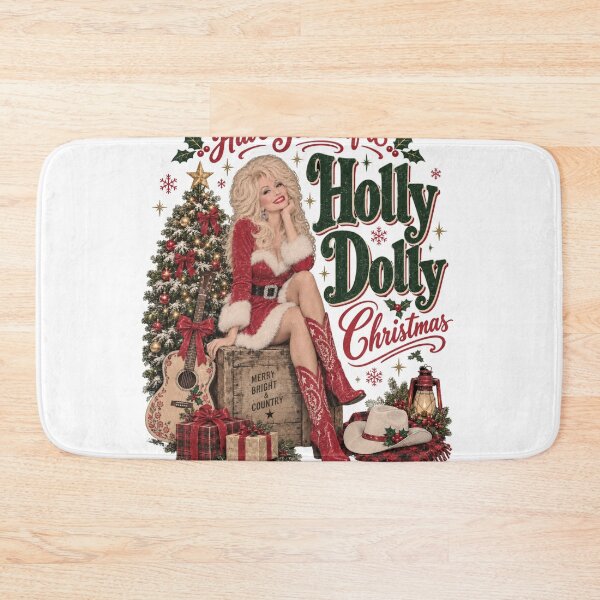 Item preview, Funny Christmas Tshirts Have A Holly Dolly Christmas Dolly Parton Country Music designed and sold by welshverniceABC.