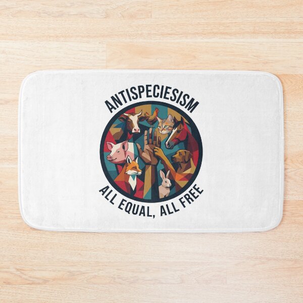 Item preview, Antispeciesism - Animal Rights - All Equal All Free designed and sold by Veroverostudio.