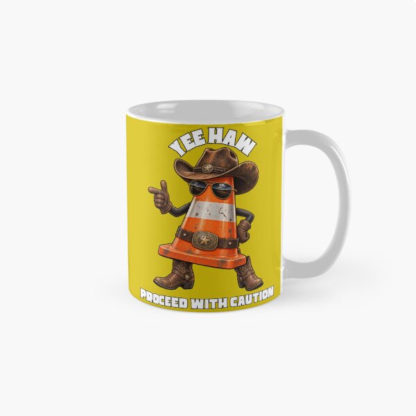 Item preview, YeeHaw Proceed with Caution designed and sold by WilAugusta.