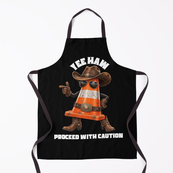 Item preview, YeeHaw Proceed with Caution designed and sold by WilAugusta.