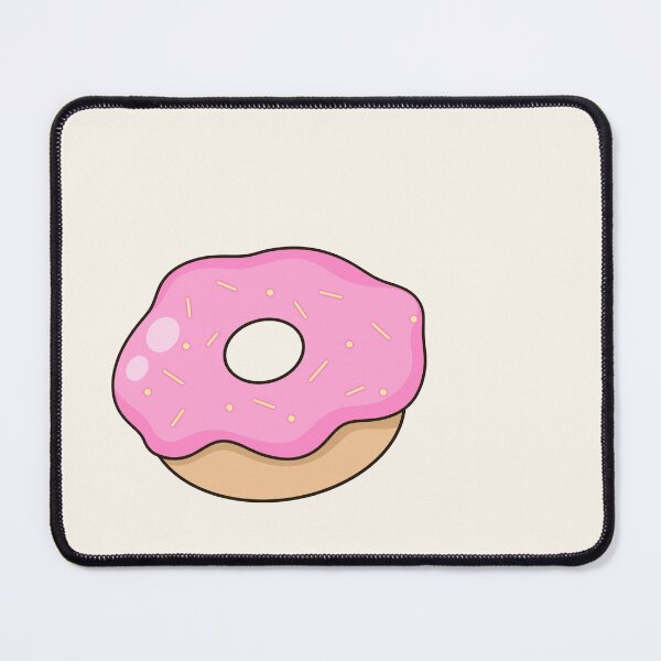 Item preview, Cute Pink Glazed Donut Kawaii Gift designed and sold by Porpor Artwork.