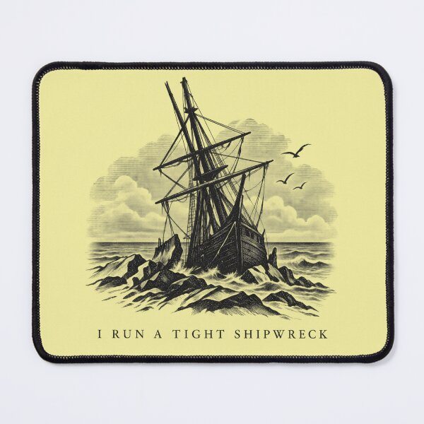 Item preview, I Run A Tight Shipwreck Mom designed and sold by Ribeiro-Art.