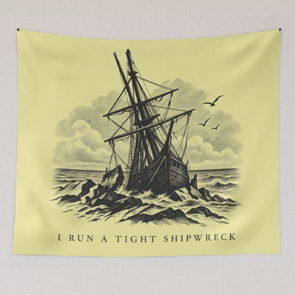 Item preview, I Run A Tight Shipwreck Mom designed and sold by Ribeiro-Art.