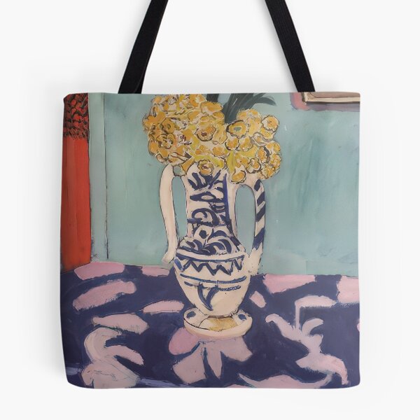 Aperçu de l'œuvre Les coucous tapis bleu et rose 1911 créée et vendue par VeilOfPigments.