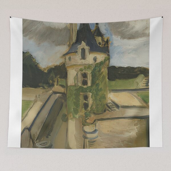 Item preview, Lla tour de chenonceaux 1917 designed and sold by VeilOfPigments.