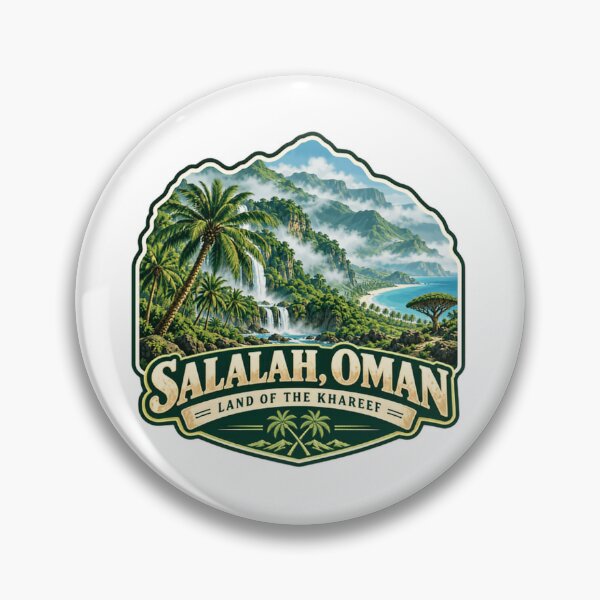 Aperçu de l'œuvre Salalah, Oman, Terre des Khareef, destination touristique, souvenir créée et vendue par Star3NowForMe.