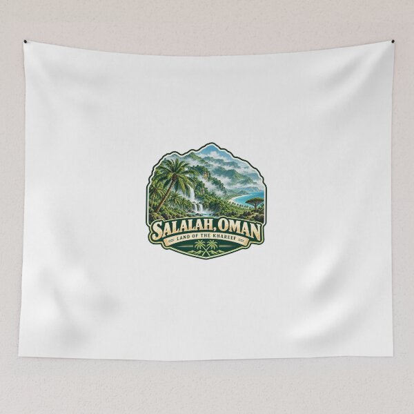 Item preview, Salalah Oman Land Of The Khareef Travel Destination Souvenir designed and sold by Star3NowForMe.