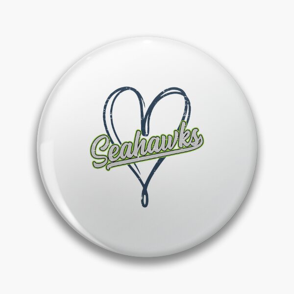 Item preview, Seahawks Heart Script Team Spirit Game Day designed and sold by OddPopARt.