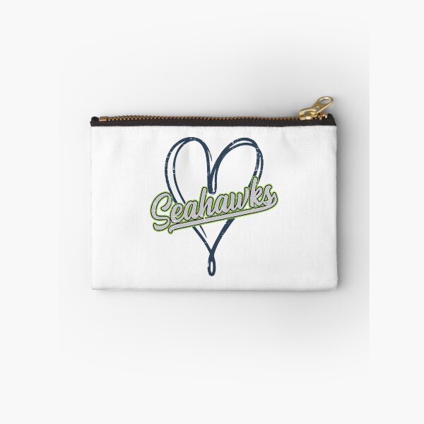 Item preview, Seahawks Heart Script Team Spirit Game Day designed and sold by OddPopARt.