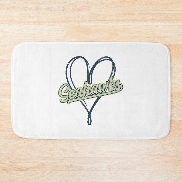 Item preview, Seahawks Heart Script Team Spirit Game Day designed and sold by OddPopARt.