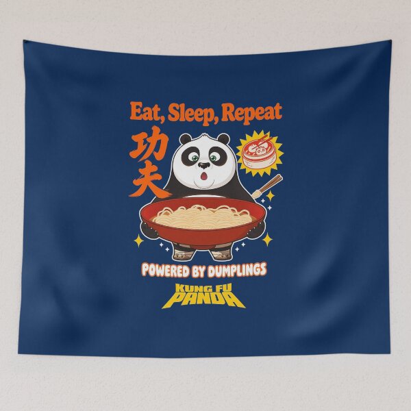 Item preview, Eat Sleep Repeat Panda designed and sold by radleyhughes42.