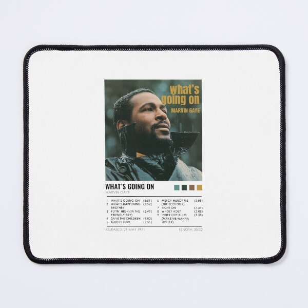 Item preview, Marvin Gaye What's Going On Album Tracklist designed and sold by TrishaSmithsdfg.