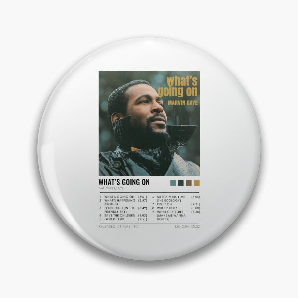 Item preview, Marvin Gaye What's Going On Album Tracklist designed and sold by TrishaSmithsdfg.