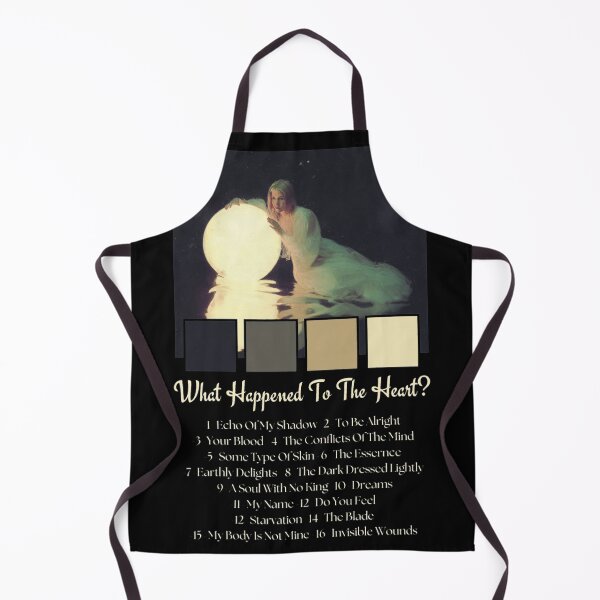 Item preview, Heart Music Album Tracklist Poster Design designed and sold by TrishaSmithsdfg.