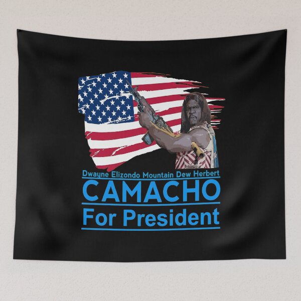 Item preview, Camachos For President Idiocracys Movie  designed and sold by FrogBox-Studio.