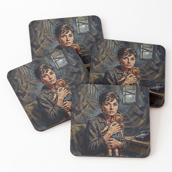 Item preview, Wait Until Dark Psychological Thriller Fine Art Tribute designed and sold by Art's Diner.