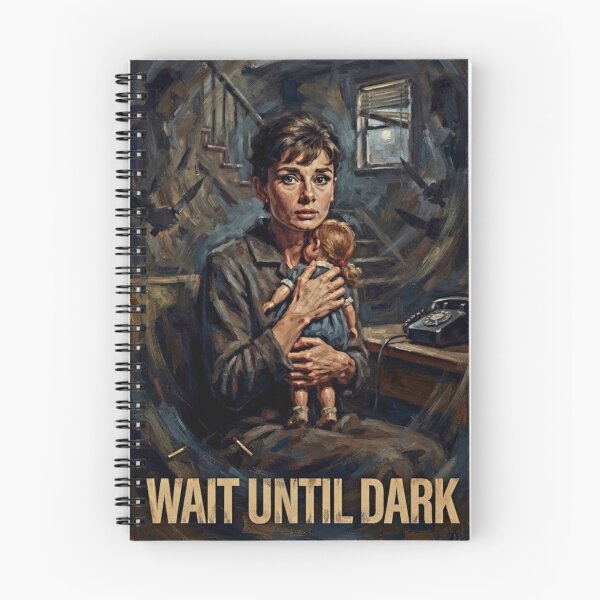 Item preview, Wait Until Dark Psychological Thriller Fine Art Tribute designed and sold by Art's Diner.