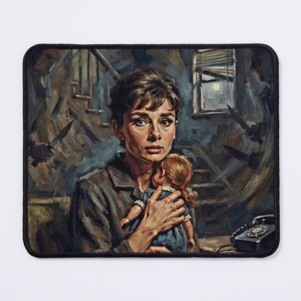 Item preview, Wait Until Dark Psychological Thriller Fine Art Tribute designed and sold by Art's Diner.