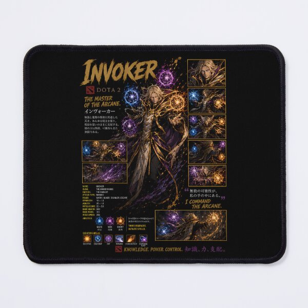 Item preview, Invoker Dota 2 Master of the Arcane designed and sold by PrestonChild.