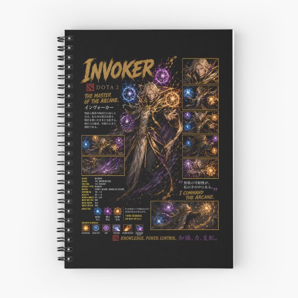 Item preview, Invoker Dota 2 Master of the Arcane designed and sold by PrestonChild.