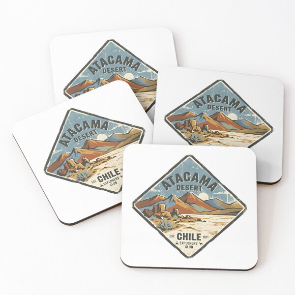 Item preview, Atacama Desert Est. Chile 1971 Explorers' Club South America Travel Adventure designed and sold by Star3NowForMe.