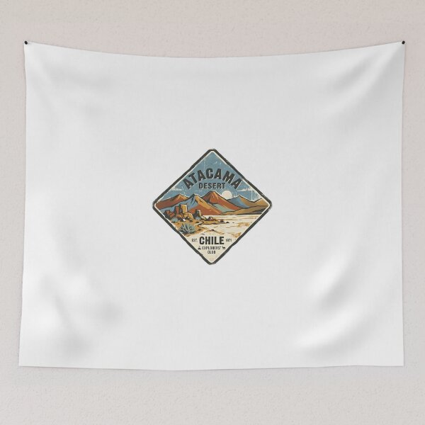 Item preview, Atacama Desert Est. Chile 1971 Explorers' Club South America Travel Adventure designed and sold by Star3NowForMe.