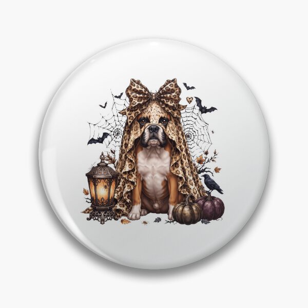 Artikelvorschau, Boxerhund Halloween Boo Kürbis Hundemama Liebhaber entworfen und verkauft von dian-rody-crest.