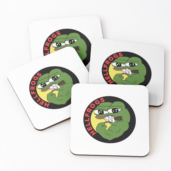 Item preview, Hell Frogs Logo Aggressive Muscular Pepe Graphic designed and sold by HellFrogsart.